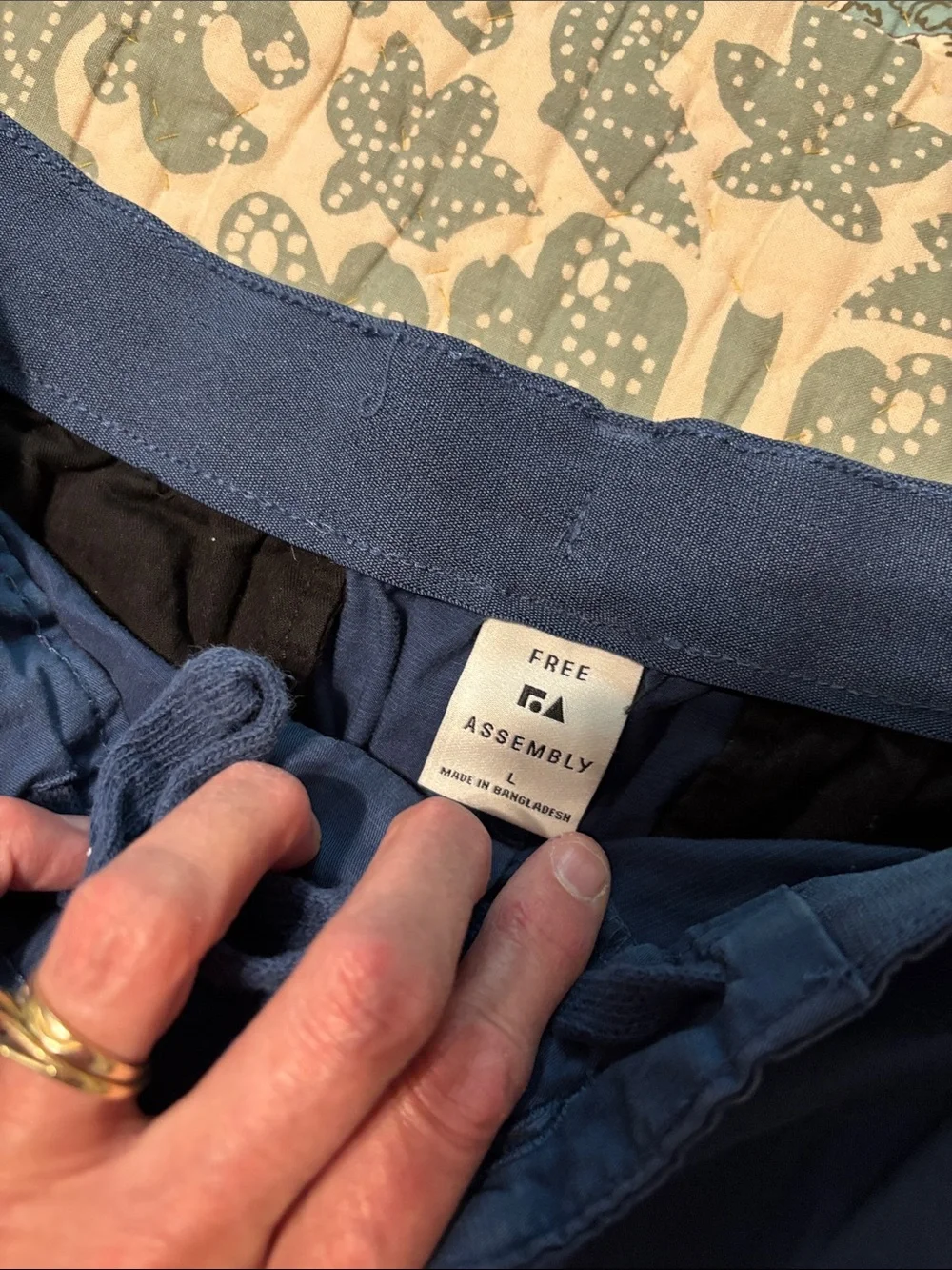 Free Assembly Blue Shorts-Large